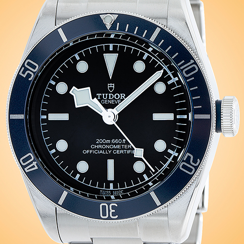 Tudor Heritage Black Bay Mens Automatic Stainless Steel Watch M79230B