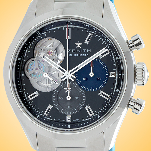 Zenith Chronomaster Open Automatic Chronograph Stainless Steel Mens Watch 03.3300.3604/21.M3300