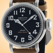 Zenith Pilot Montre d'Aeronef Type 20 Extra Special Automatic Stainless Steel Mens Watch 03.2430.3000