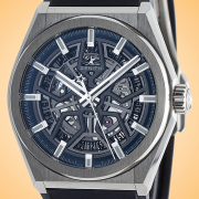 Zenith Defy Classic Automatic Titanium Skeleton Dial Mens Watch 95.9000.670/78.R782